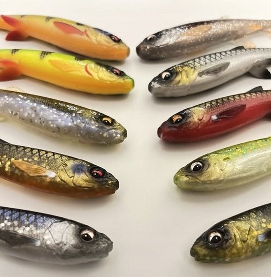 Savage Gear 3D Whitefish Shad 12cm 14g Lime - Visueel Realistisch van Savage Gear — afbeelding 2