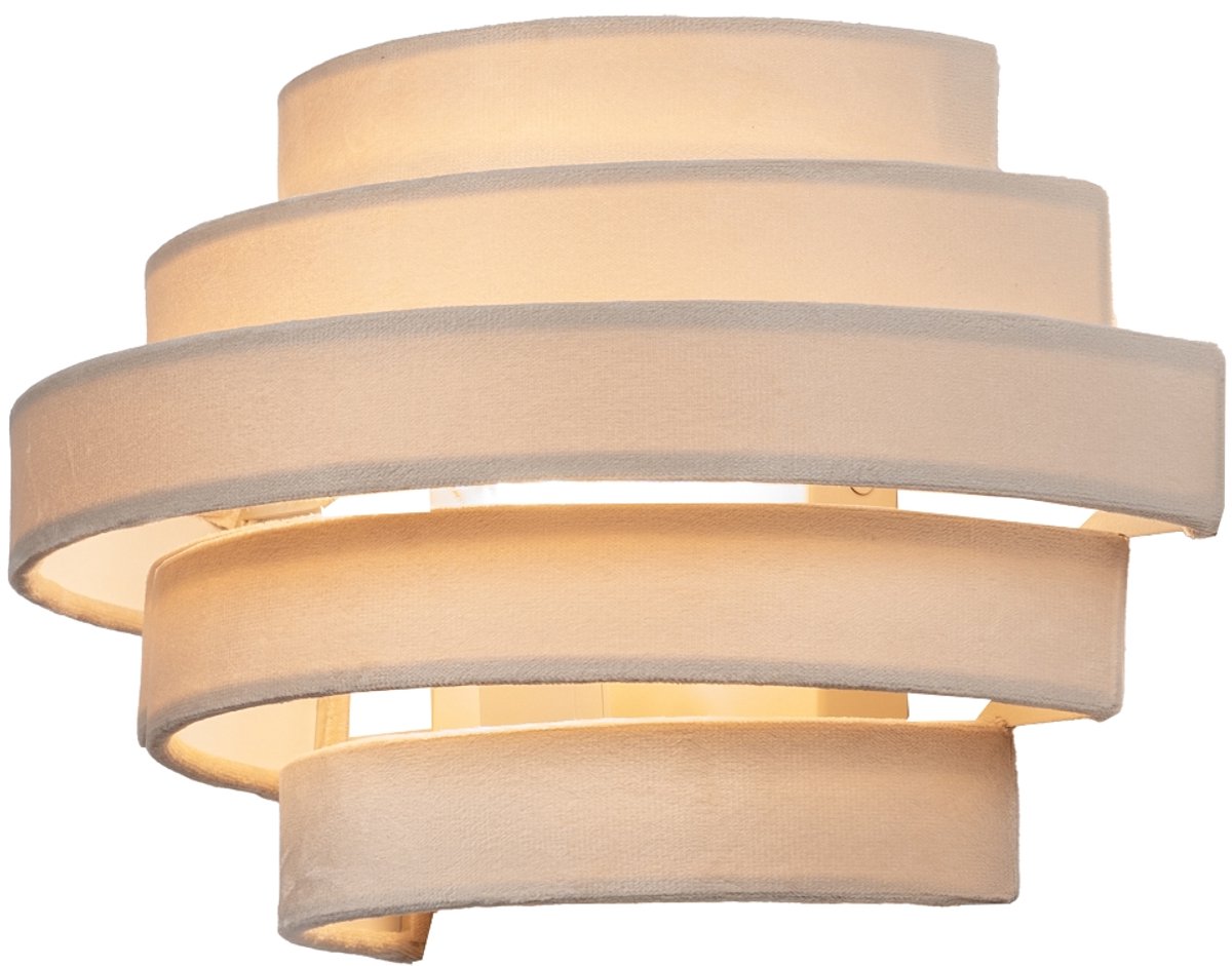 Lumidora Wandlamp 75403 - Voor binnen - POLIGNANO - E14 - Beige - Creme - Metaal