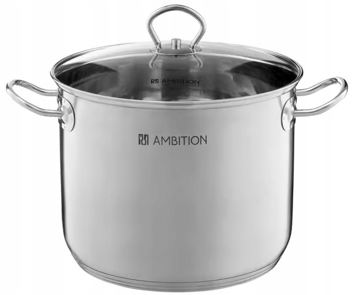Ambition Acero Pan 24cm 8.6L - Geschikt voor Inductie & Alle Fornuizen