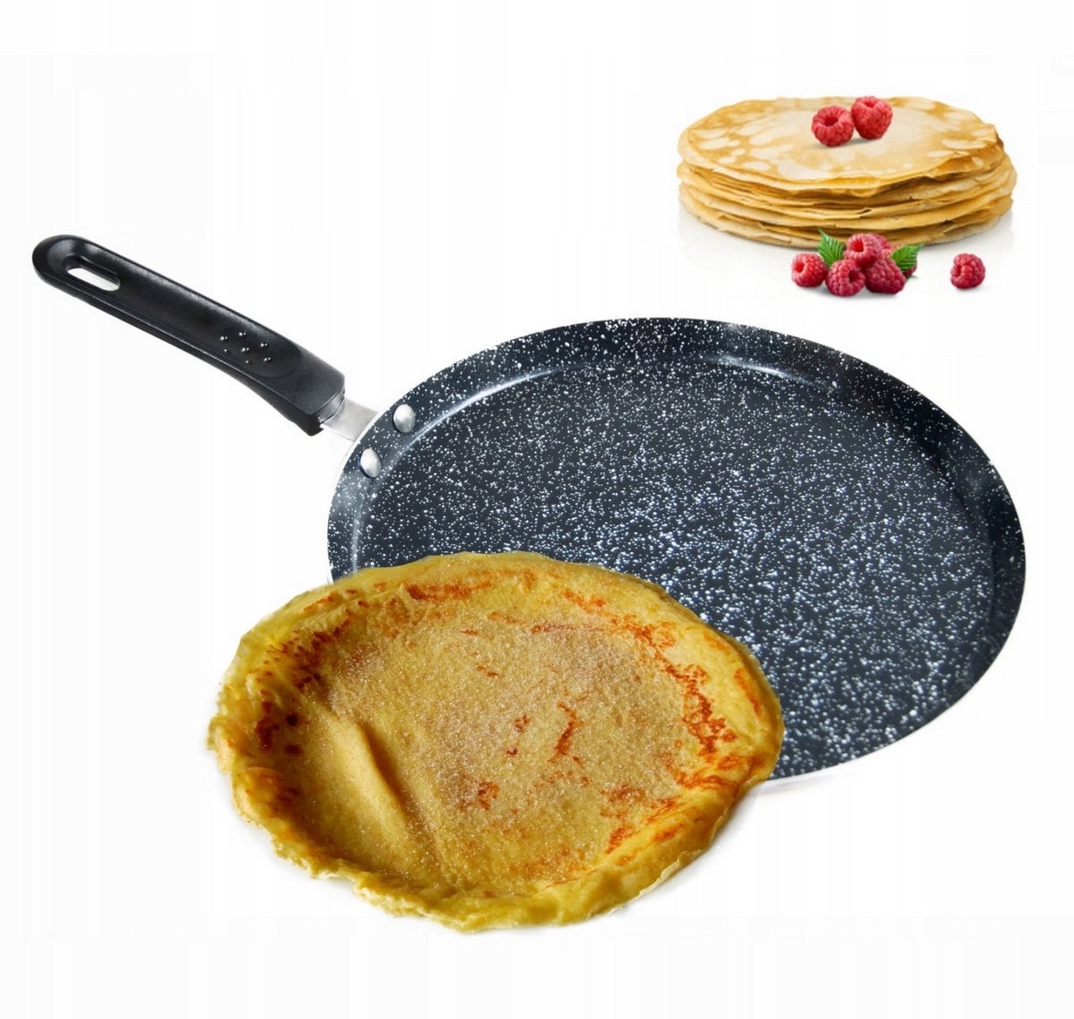 Granit Pannenkoekenpan Ø 22 cm - Snel en gelijkmatig bakken