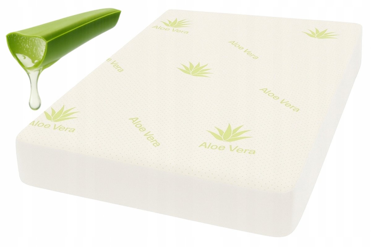 Matrasbeschermer 200x200 Aloe Vera met Mesh - Premium Kwaliteit