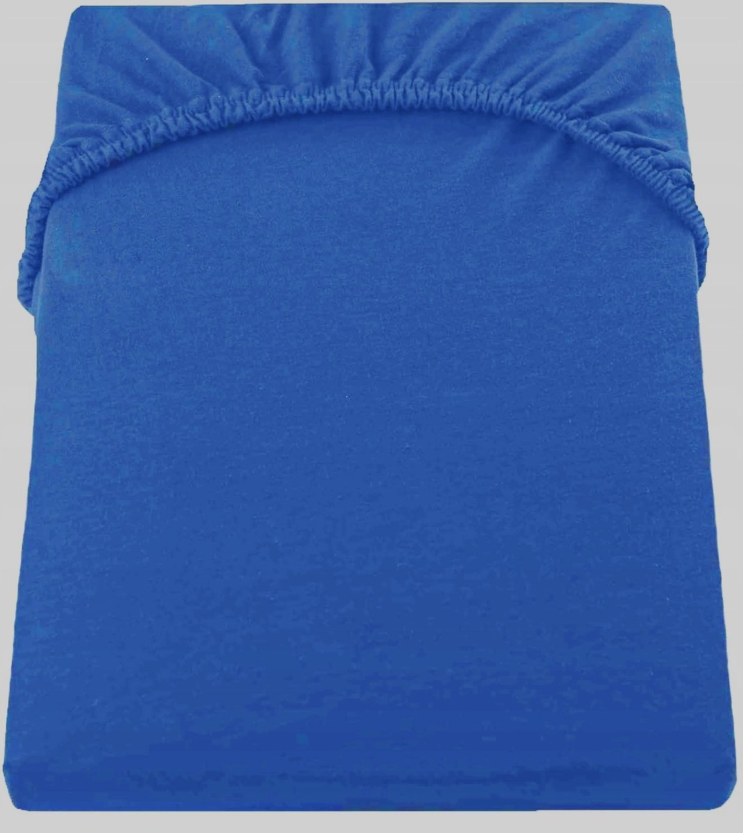 Jersey Hoeslaken Katoen 160x200cm met Elastiek - Marineblauw
