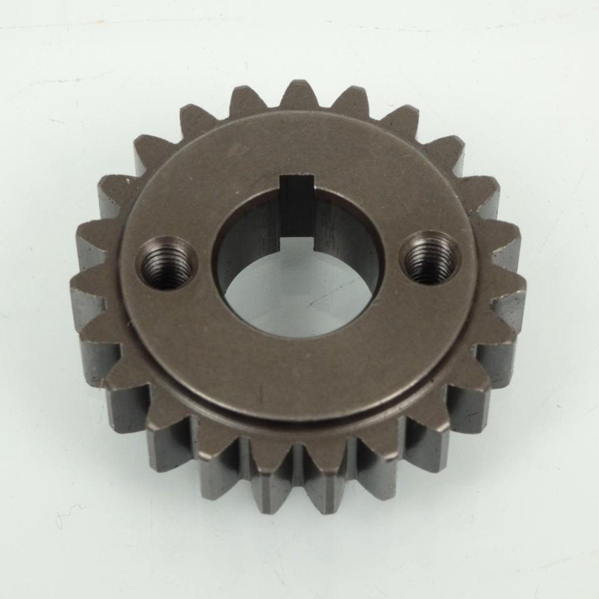Pignon bout vilebrequin EVOK pour scooter Piaggio 50 Vespa 1963 à 1983 23 dents