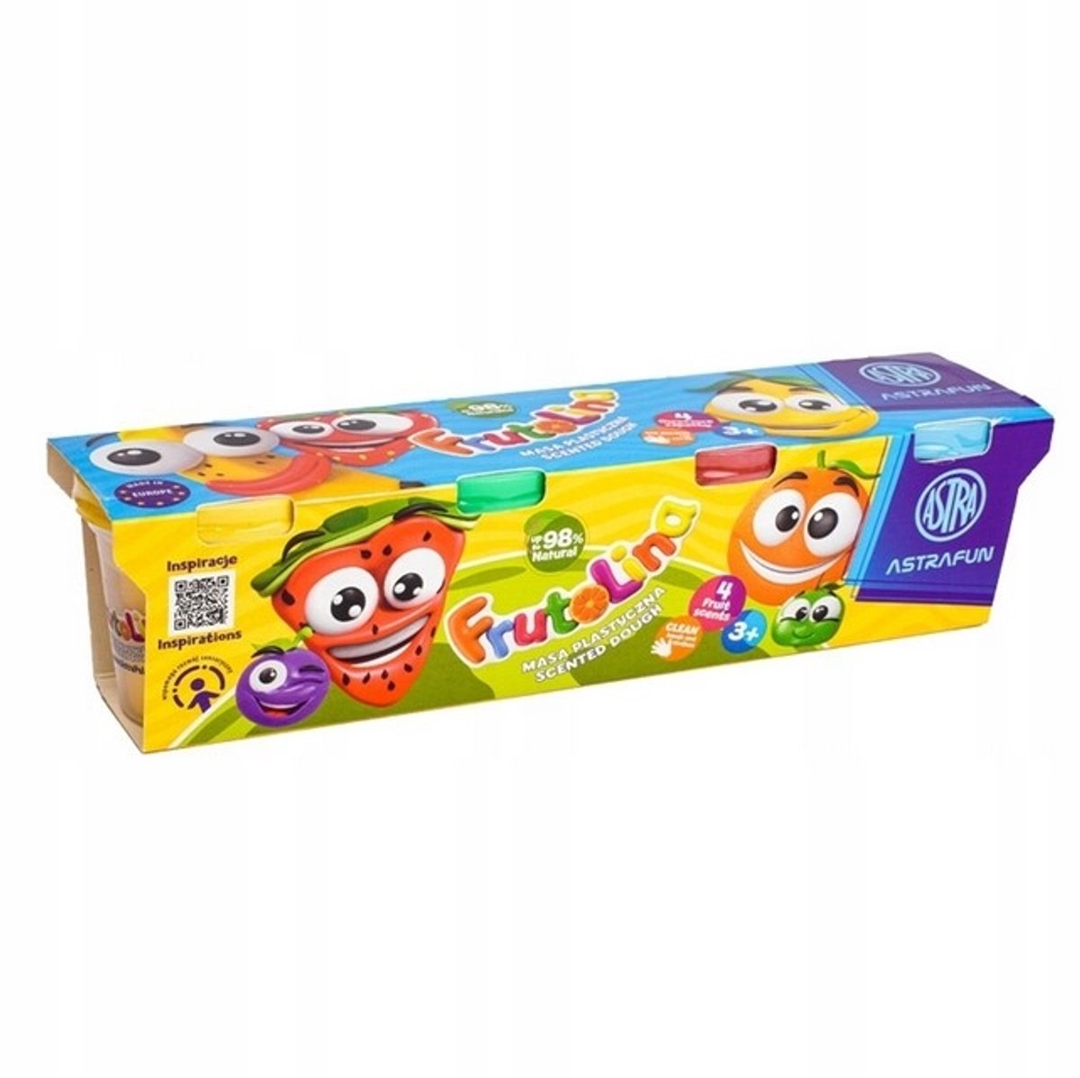 Astra Frutolina Geurige Klei - 4x100g Fruitige Geuren