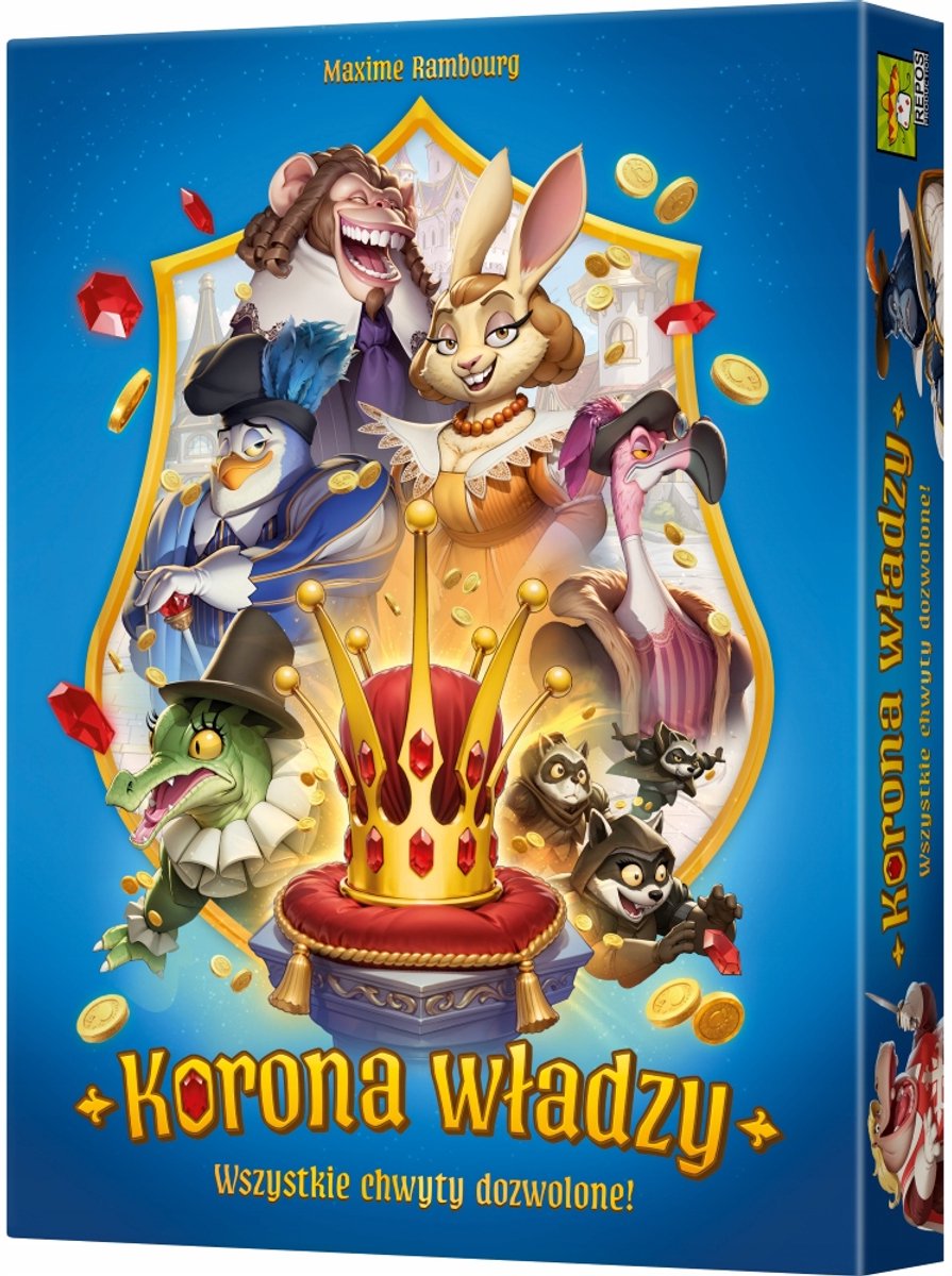 Korona Władzy: Strategische Kaartspel voor 3-5 spelers