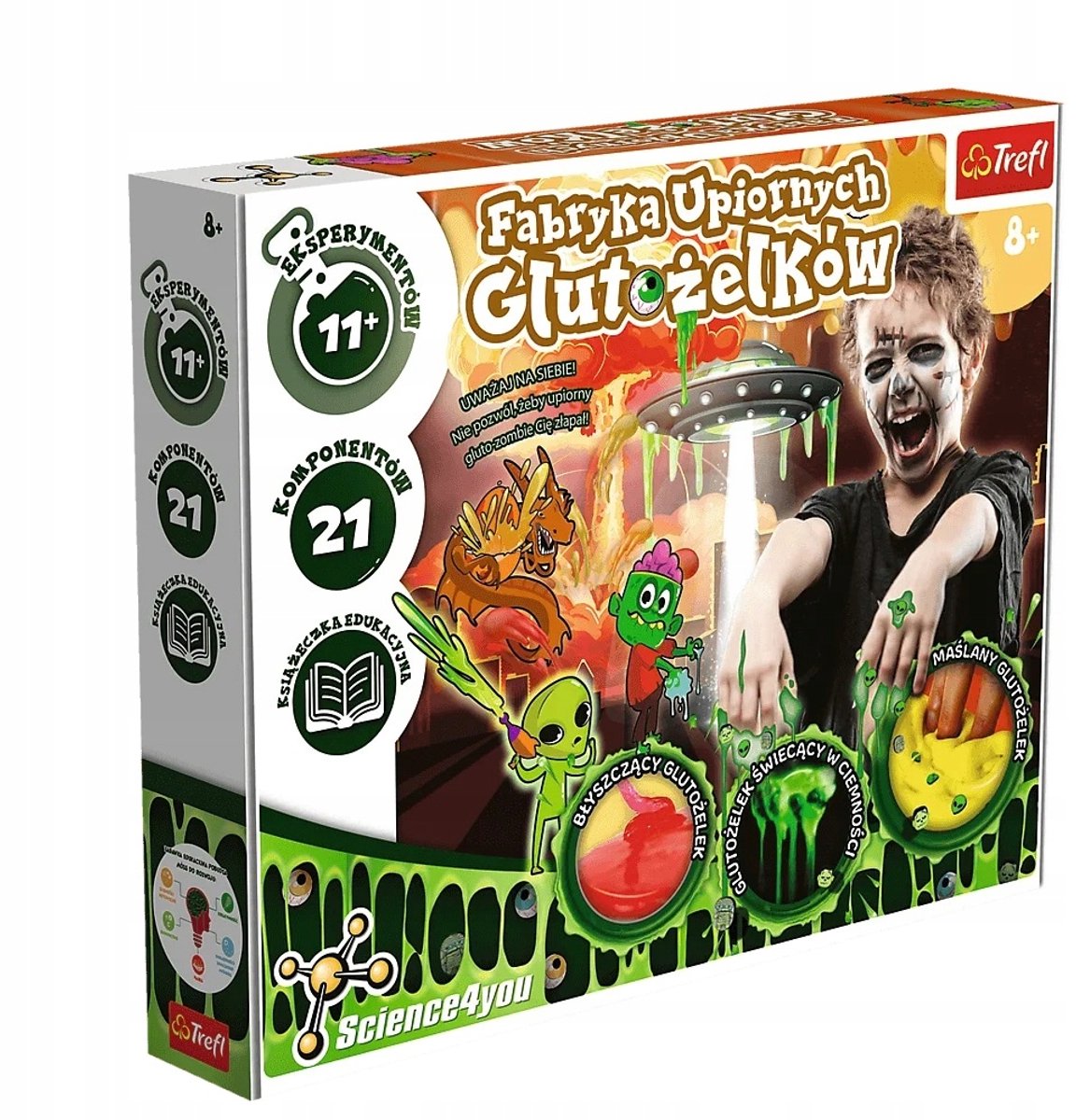 Trefl Fabriek van Gruwelijke Gummy Beesten - Wetenschapskit