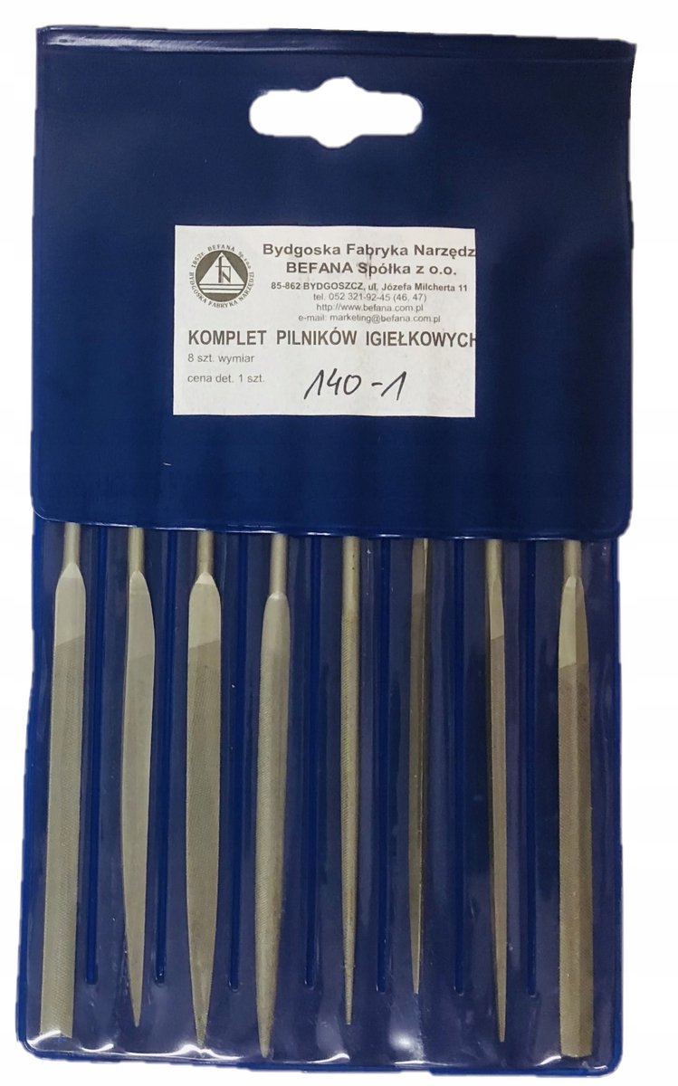 Befana Precisie Naaldvijlen Set 140mm - 8 Delig