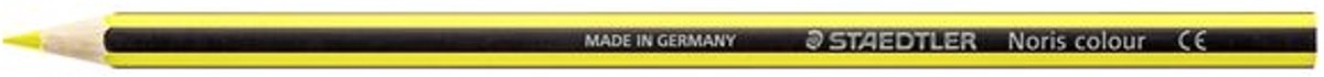 Kleurpotlood staedtler noris 185 lichtgeel | 12 stuks