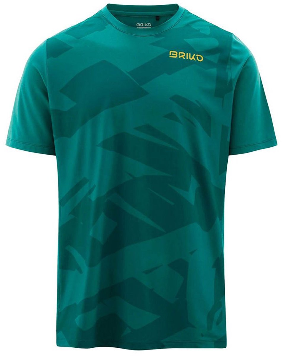 Briko Adventure Camo T-shirt Met Korte Mouwen Groen M Man