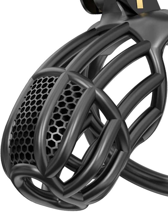 Rimba P-Cage - P-Cage PC06 - Appareil de chasteté - Cage à pénis - Taille M - Zwart