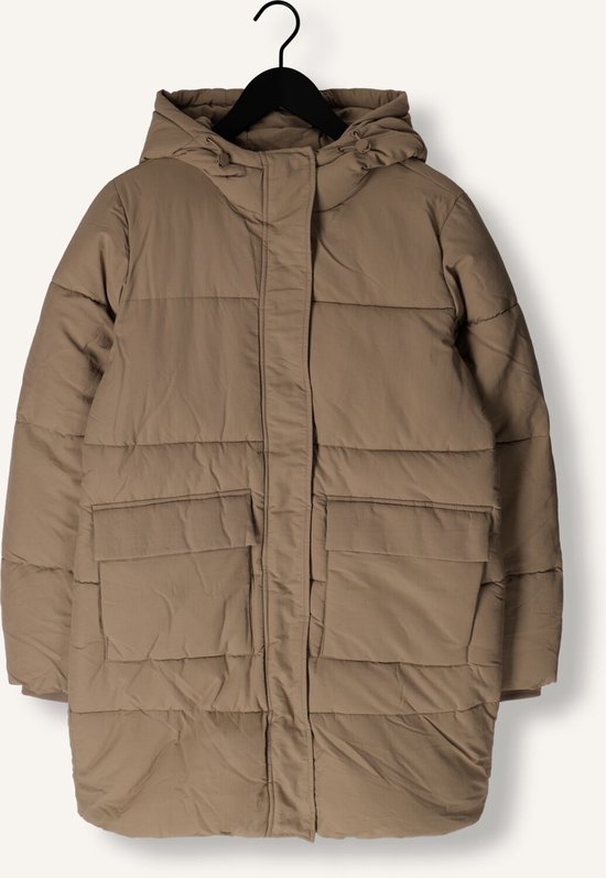 Notre-V Nv-edsilia Jassen Dames - Winterjas - Beige - Maat M