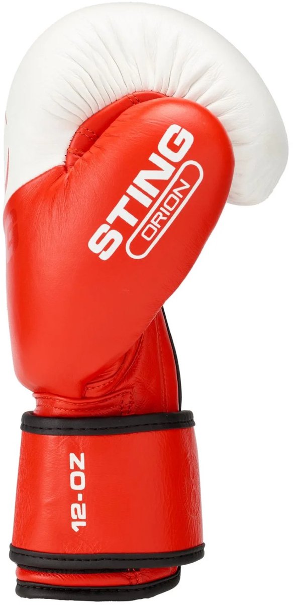 STING Bokshandschoen ORION PRO | klittenband | Zwart (Maat: 16OZ)