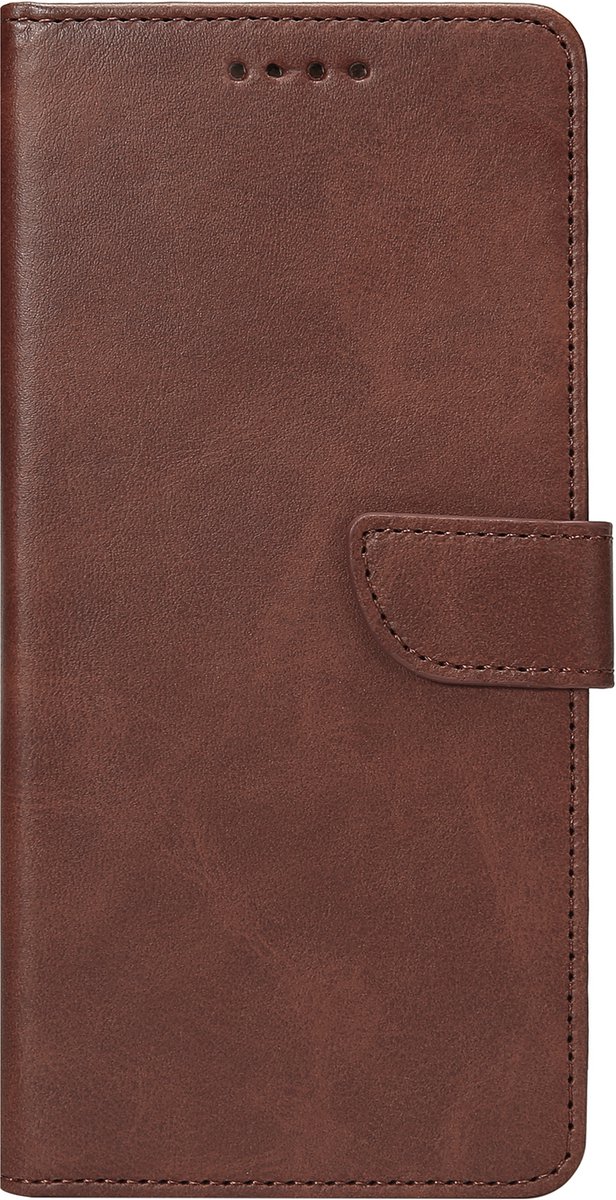 Rixus Bookcase For Samsung Galaxy A05s A057F Brown