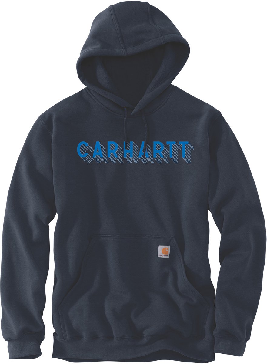 Carhartt Rain Defender Logo Graphic Sweats New -L Blauw