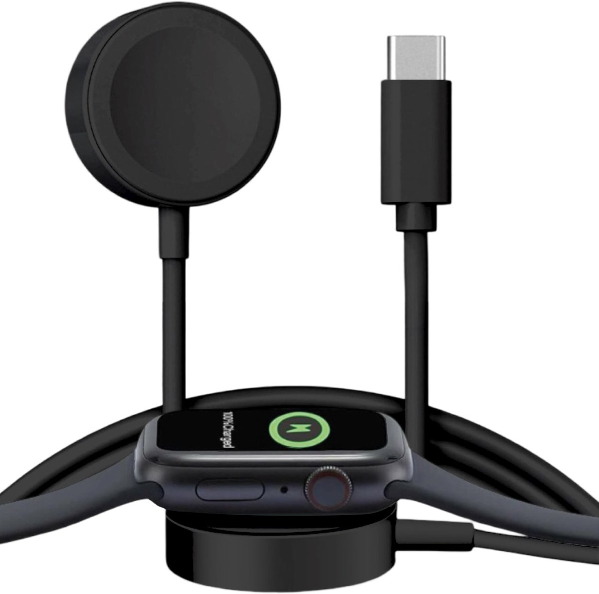 Magnetische Oplader – Geschikt voor Apple Watch Serie 1-10– USB-C – 1M