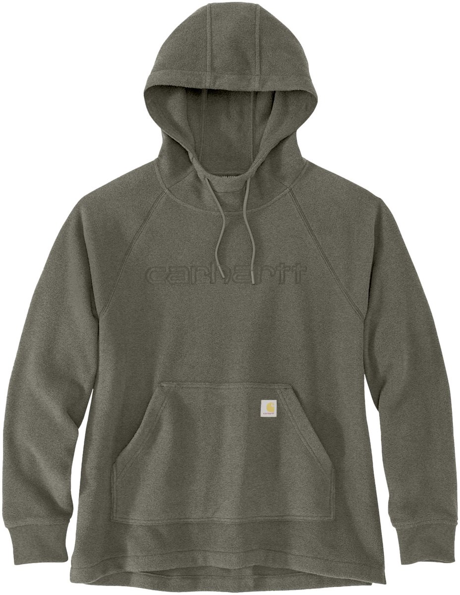 Carhartt Damen Fleece Hooded Sweatshirt 107142 Dusty Heather-XS Olijf