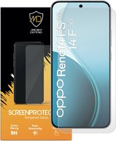 Protection d'écran Oppo Reno14 F - Oppo Reno14 FS - MobyDefend Case-Friendly Screensaver - Glas trempé - Plaque de verre Compatible avec : Oppo Reno14 F et Oppo Reno14 FS