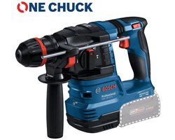 Bosch Professional GBH 18V-22 X Accu combihamer ONECHUCK SDS-Plus 2,0J 18V Basic Body in L-Boxx - 0611924102