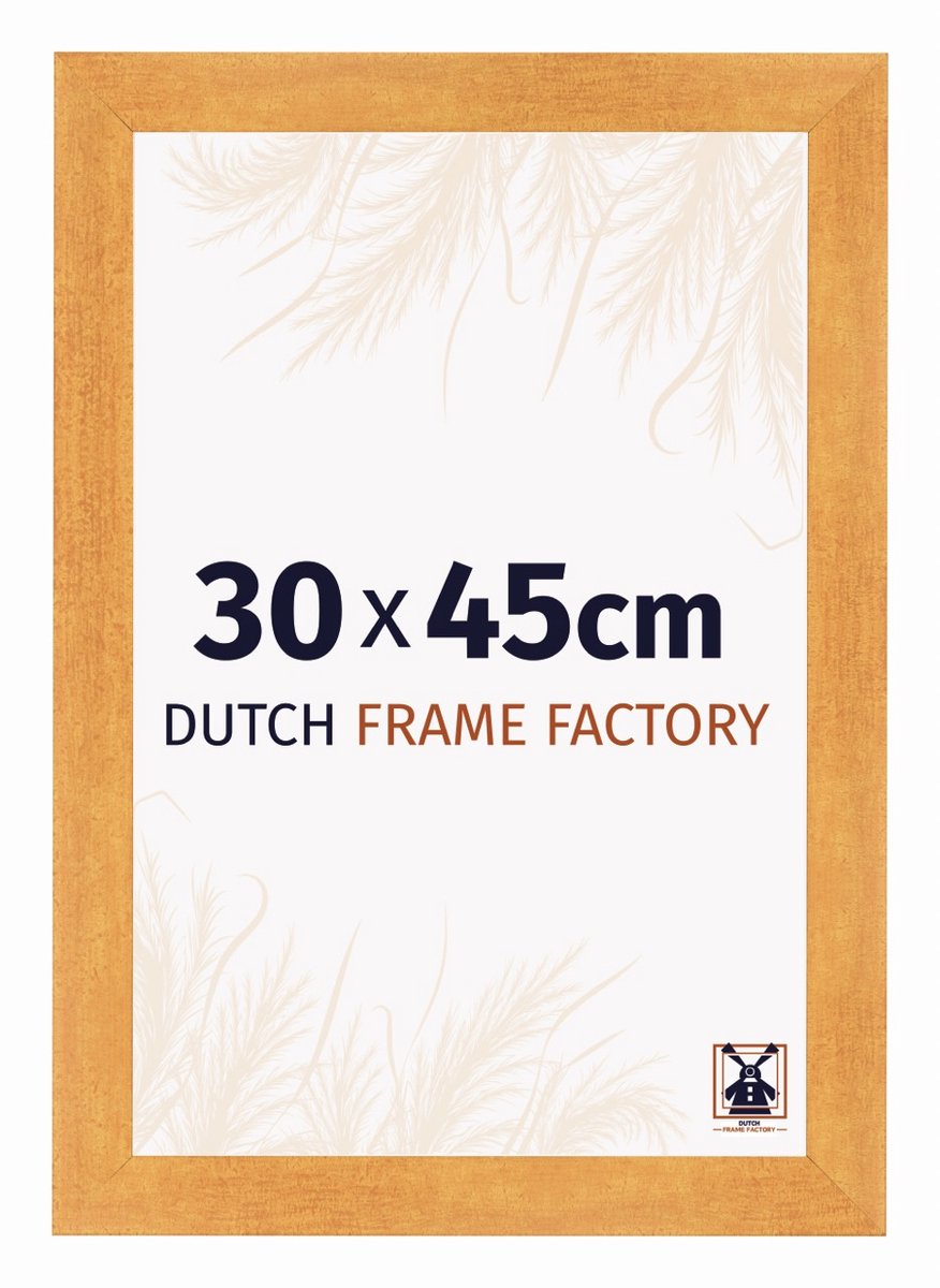 Dutch Frame Factory Fotolijst 30x45 cm - MDF - Oranje - Praag