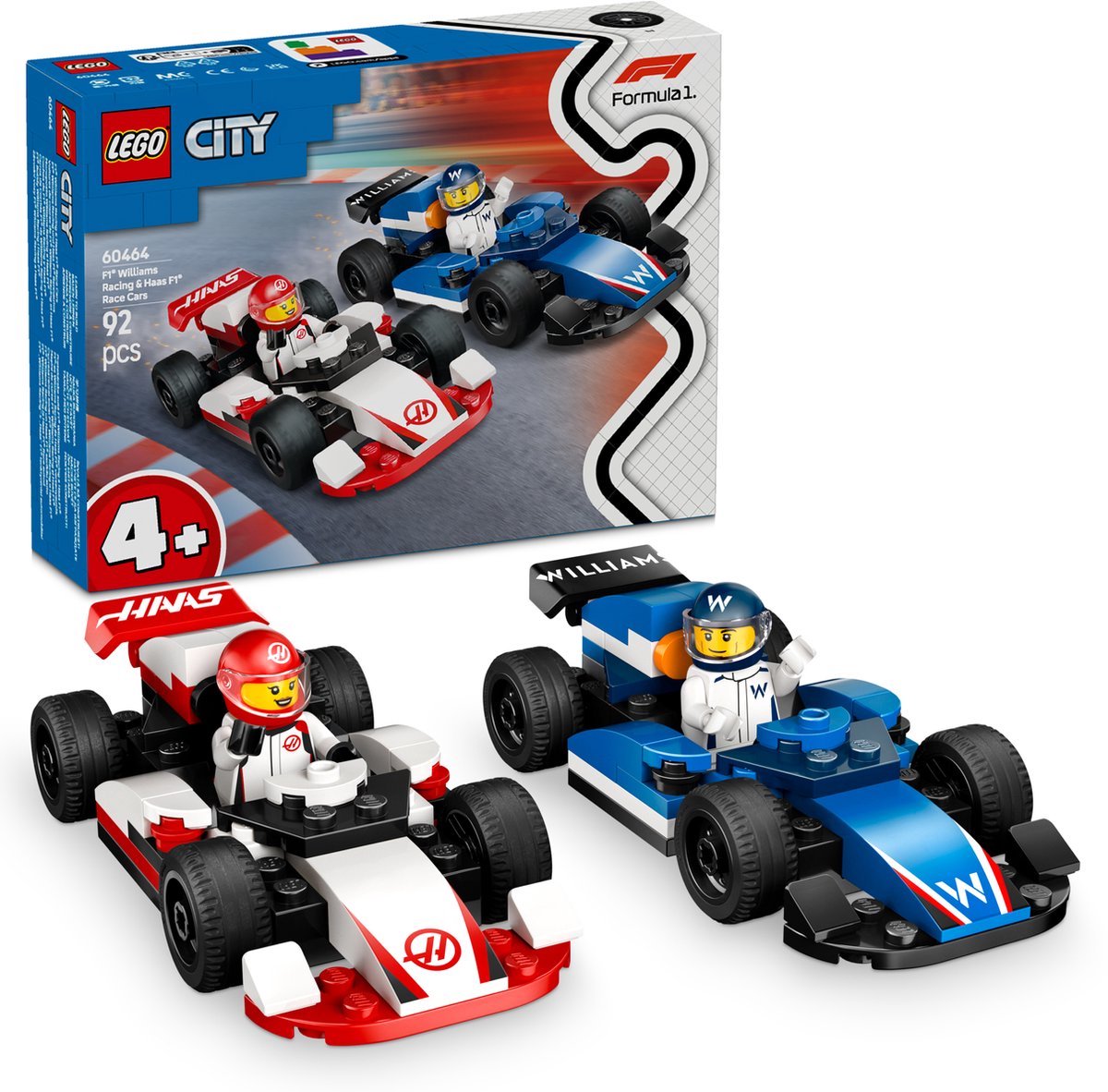 LEGO City F1 Williams Racing en Haas F1 racewagens - 60464 — afbeelding 19