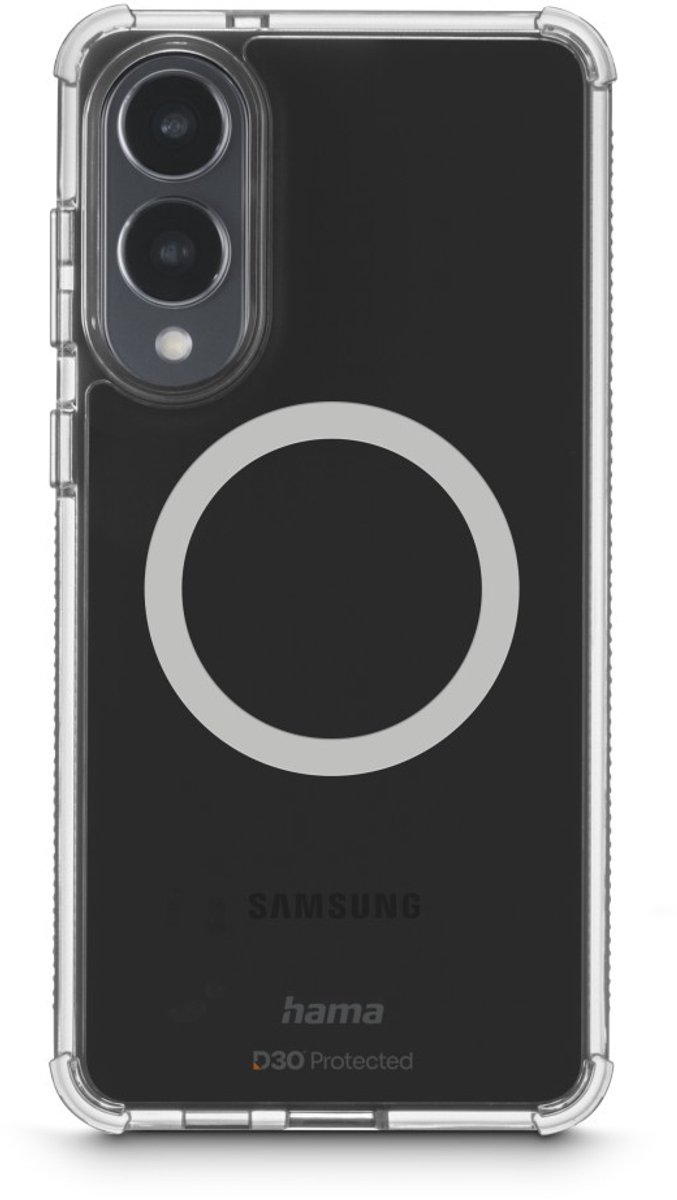 Hama hoesje geschikt voor Galaxy S25 Edge - Extreme Protect magnetisch - Transparant