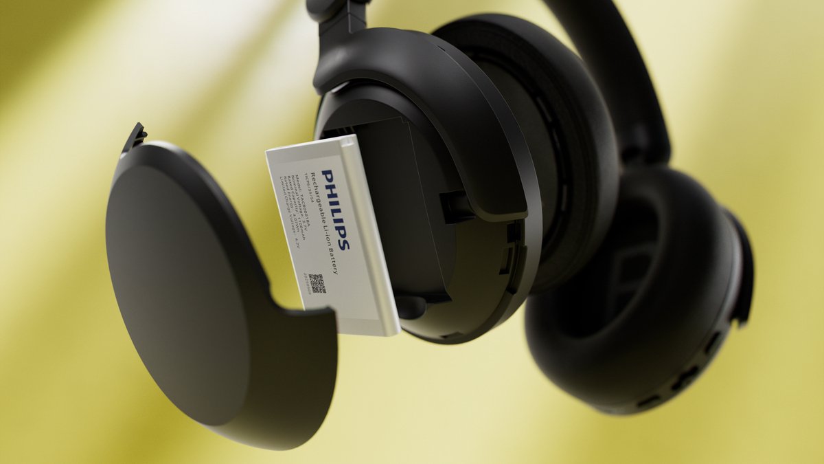 PHILIPS TAH8000EBK Draadloze Over-Ear Hoofdtelefoon met - afbeelding 2