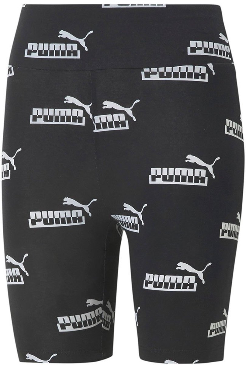 Puma Amplified All Over Print 7´´ Korte Leggings S Vrouw Zwart