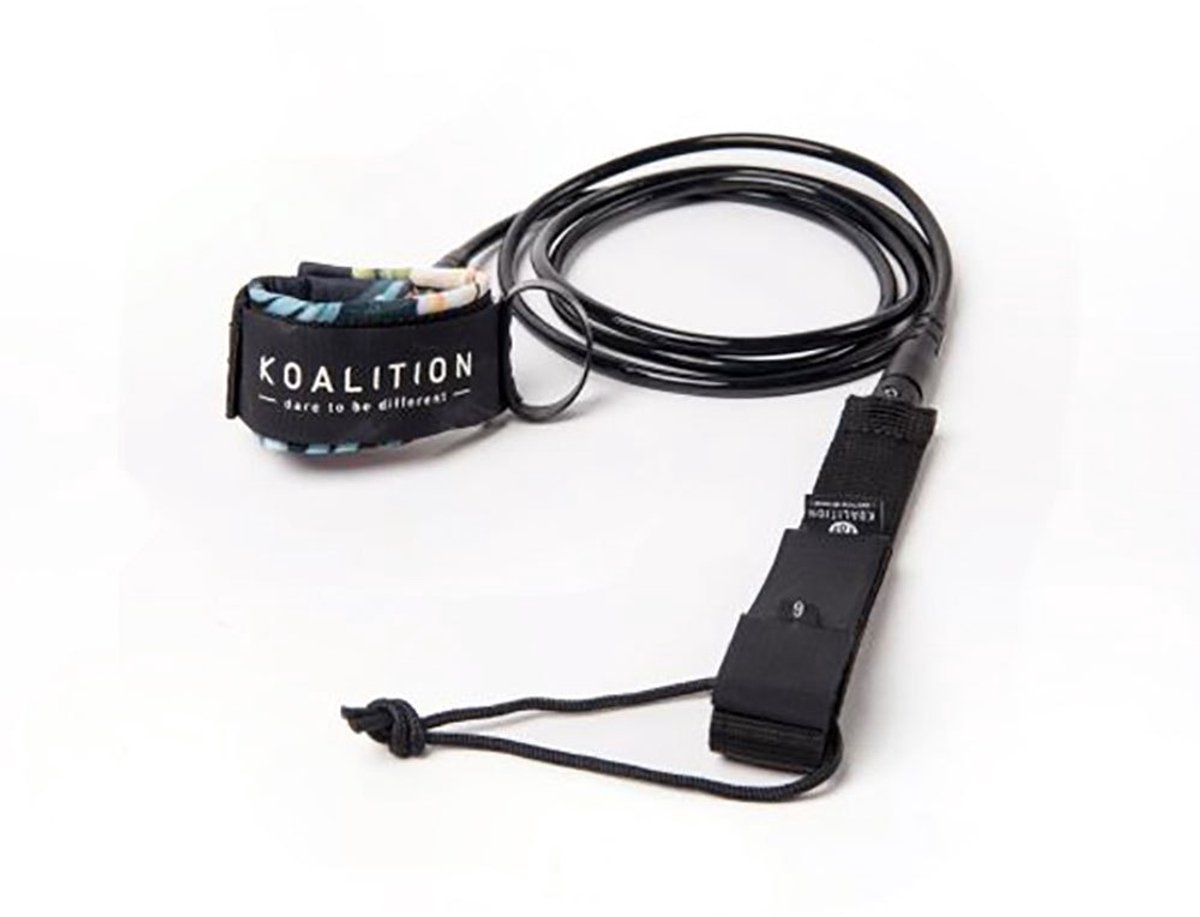 Koalition 9´0`` X 7mm Regular Ankle Surflijn Zwart