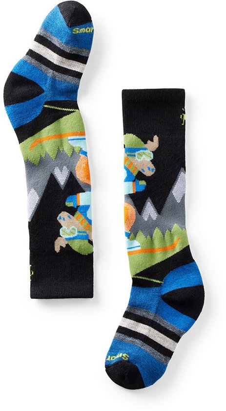Chaussettes Smartwool Mountain Moose multicolores, pointures 22 à 25 (Garçons et Filles)