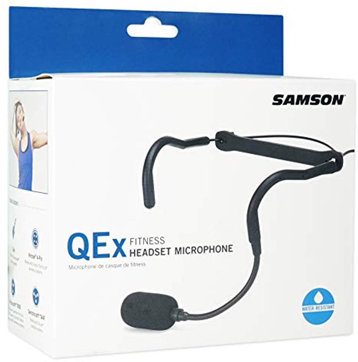 Lichtgewicht Fitness Headset Microfoon voor Actieve Instructeurs