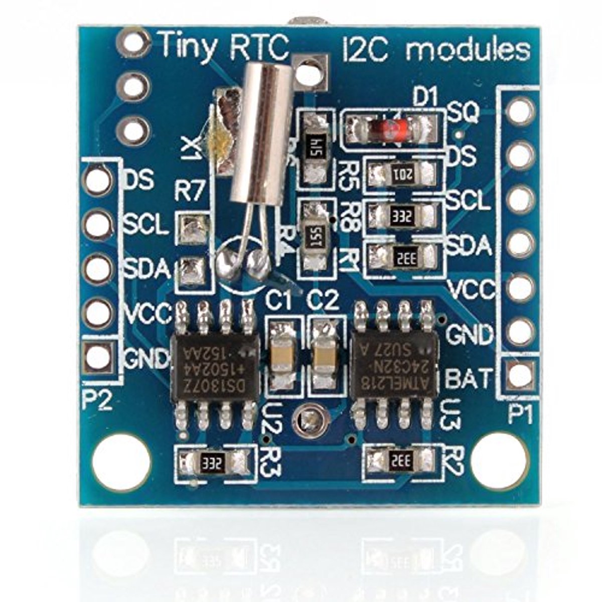 Kleine RTC I2C DS1307 AT24C32 Real-time Klok Module voor Arduino