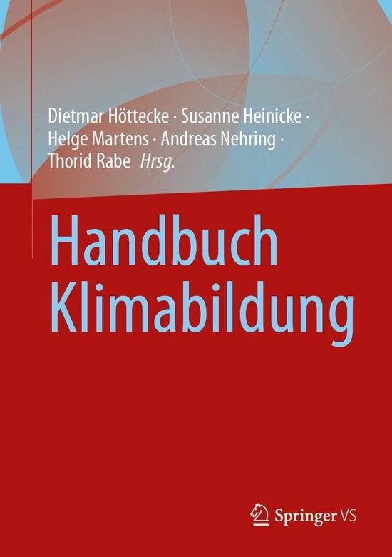 Education and Social Work (German Language) - Handbuch Klima ... - cover