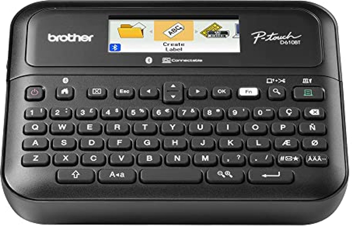 Desktop Labelprinter met Bluetooth - Duurzame Etiketten tot 24 mm Breed