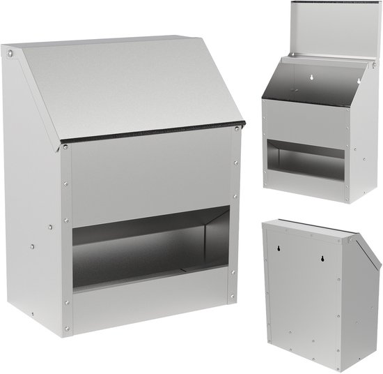 Automatische Kippenvoerbak 5 kg - Handig & Geschikt vanaf 250g Automatische Kippenvoerbak 5 kg - Handig & Geschikt vanaf 250g