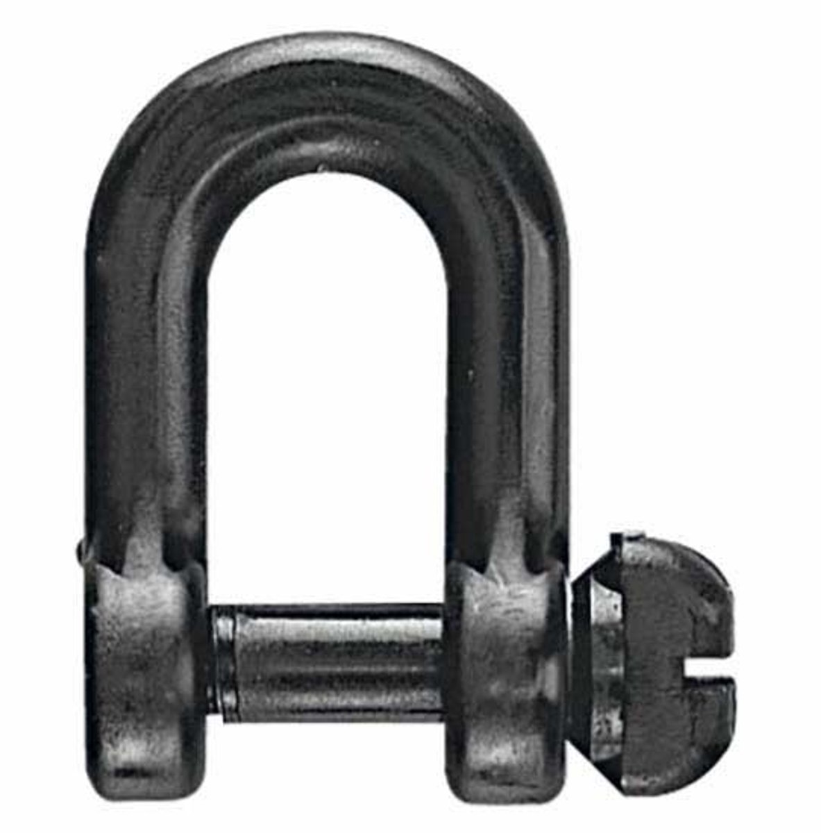 Barton Marine Nylon 2s Harpsluiting Zwart 6 mm