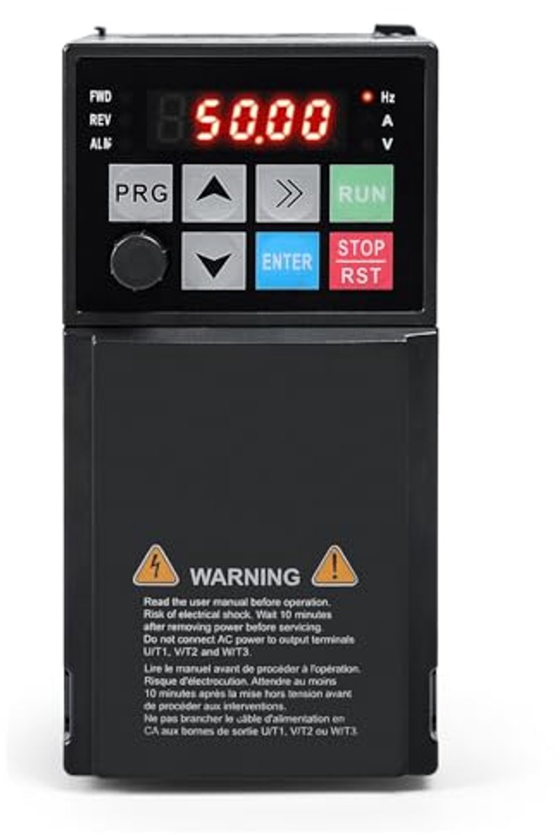 Inverter voor Driefasige Motoren - 2,2 kW - Variabele Frequentieaandrijving VFD