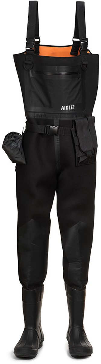 Aigle Waders Tuinbroek 46 Man Bruin