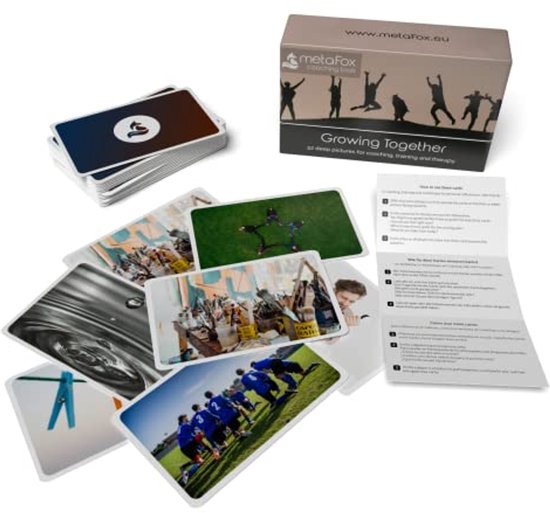 Coaching Afbeeldingskaarten voor Persoonlijke Ontwikkeling - Gesprekskaarten voor Teambuilding en Motivatie van Merkloos — afbeelding 2