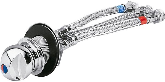 Mitigeur à encastrer 3 connexions laiton chromé