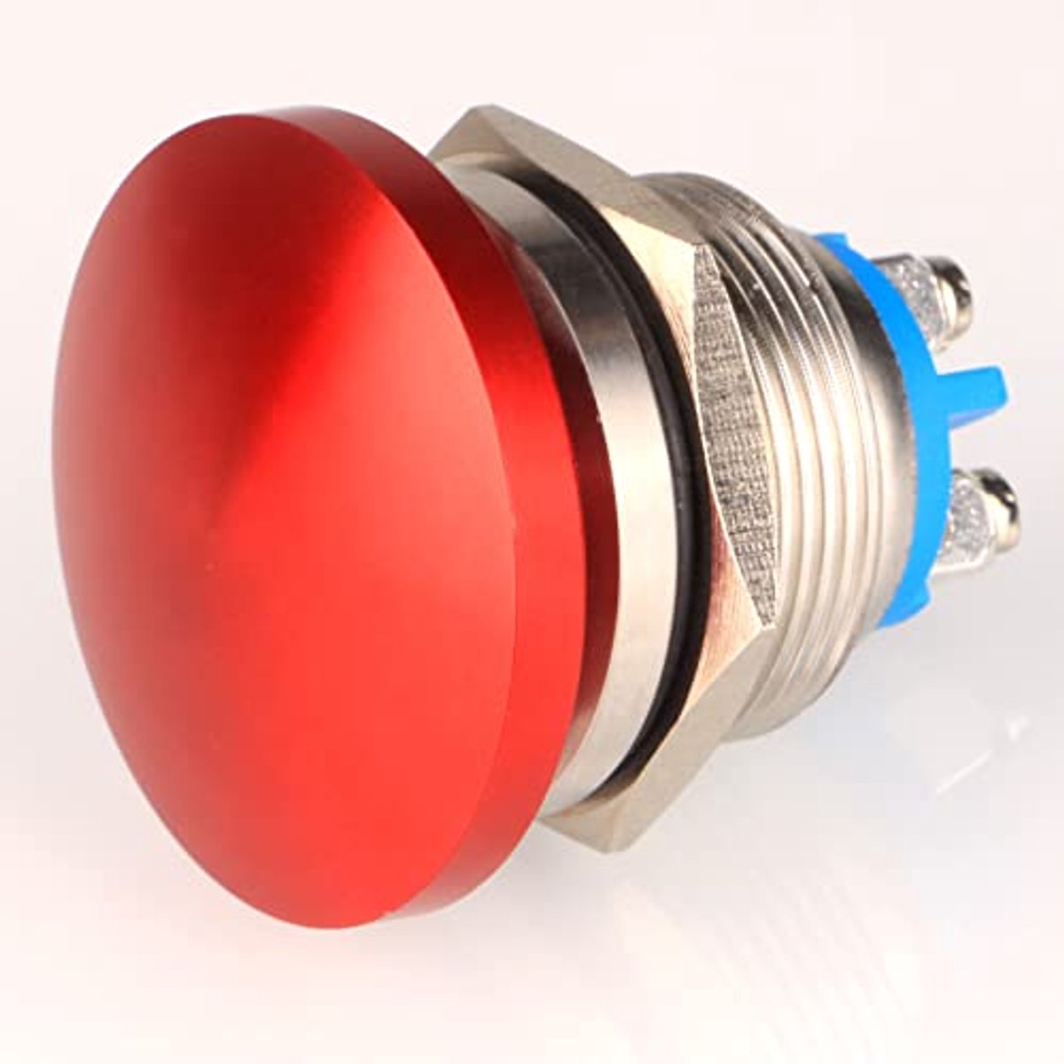 Momentary Drukknop Ronde Startknop 22mm - IP66 Bescherming - Zelfreset Koepelvormige Mechanisme