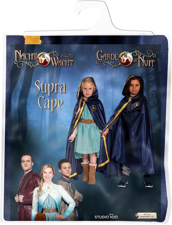 Nachtwacht - Verkleedkleding - Supra cape - Cape - 4-7 jaar