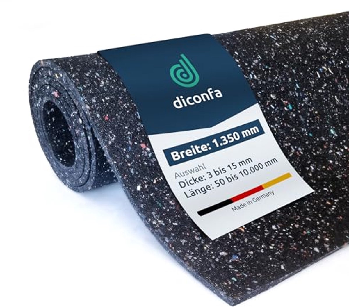 Beschermende bouwmat 135cm | Rubberen mat voor bouwtoepassingen | Antislip en elastisch