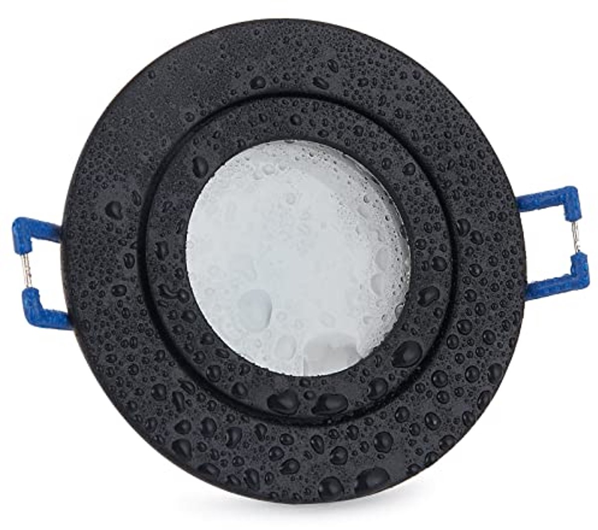 Dimbare LED-inbouwspots Set van 5 - Warm Wit, Keramiek, IP44, Voor Badkamer en Buiten
