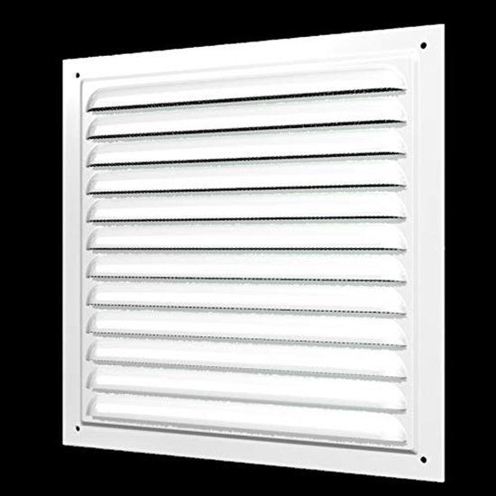 Gevelrooster 100 mm | Antraciet | Ventilatiekanaal buiten | Awenta