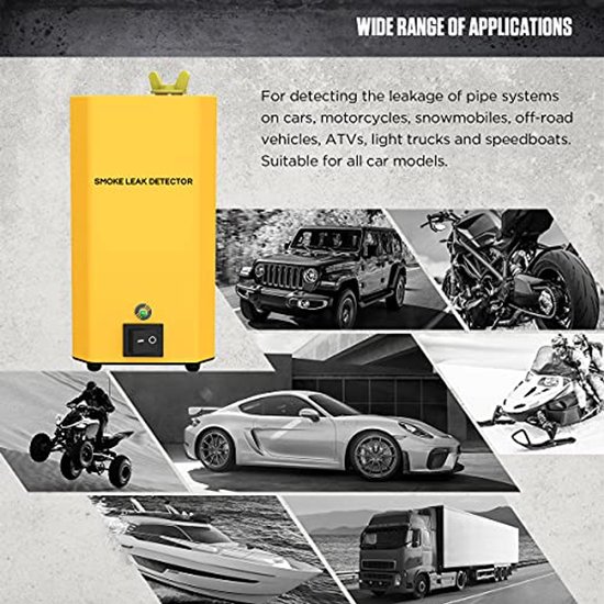 Brilliant Tools Automotive Rookmachine Lekdetectie 12-delig – 12V | VEO