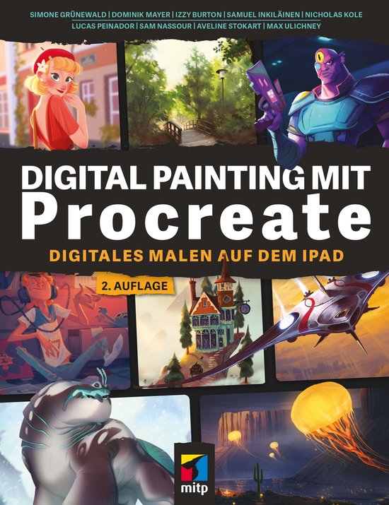 mitp Kreativ - Digital Painting mit Procreate 5.3 - cover