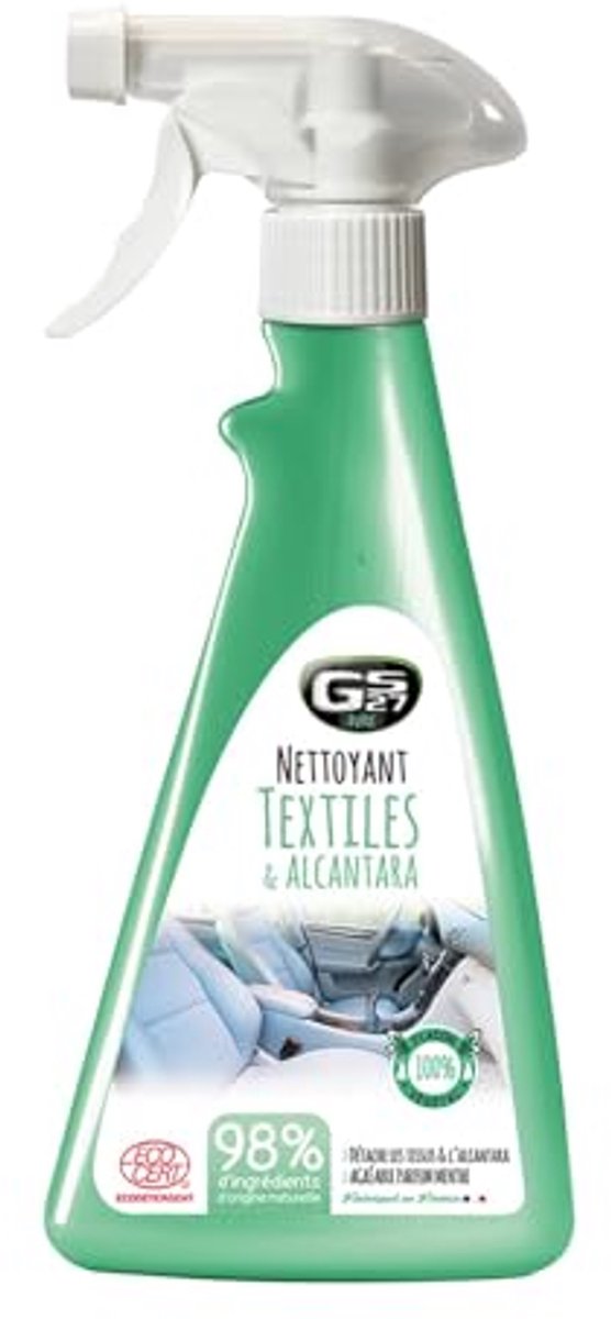 Textiel en Alcantara reiniger voor auto en binnenstoffen - 500 ml - milieuvriendelijk en effectief