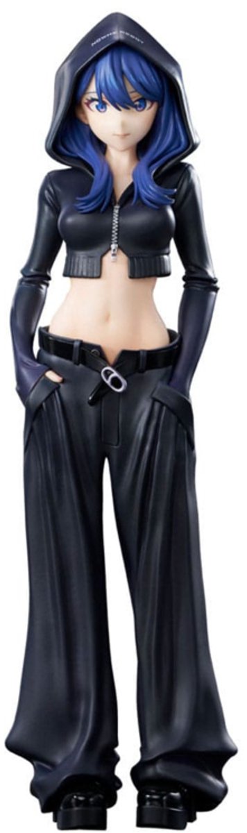 Gridman Universe Zozo Black Collection Statue PVC Rikka Takarada 24 cm