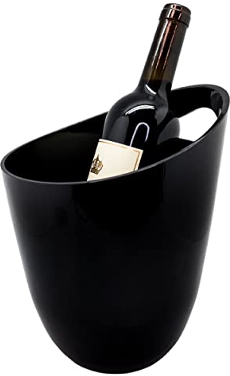 IJsblokjeshouder en Koeler voor Wijn en Champagne - Ergonomisch en Stijlvol
