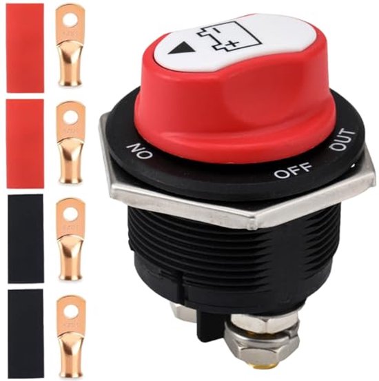 Interrupteur de batterie marche/arrêt 275A pour Van, Camping-car et Bateau - Victron Energy Interrupteur de batterie marche/arrêt 275A pour Van, Camping-car et Bateau - Victron Energy